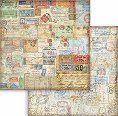 ������ �� ����������� Stamperia - ������ - 30.5 x 30.5 cm �� ���������� Art of travelling - 