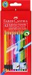 ���������� ������ ������ Faber-Castell - 12 ����� � ������� - 