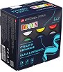 Акрилни бои за стъкло и керамика Невская Палитра - 5 цвята x 20 ml, 2 контура и разредител от серията Decola - боя