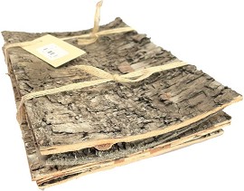 Листа брезова кора Слънчоглед - 5 броя с формат A5 или A4 -