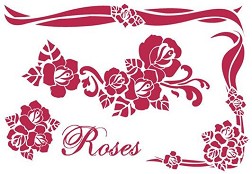  Stamperia - Roses - 29.7 x 21 cm - 