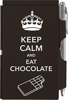   TROIKA Keep Calm And Eat Chocolate - 7.7  11 cm,       - 