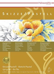    Hahnemuhle Skizze/Pastell - 30 , 130 g/m<sup>2</sup> - 