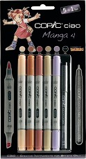   Copic Manga Set 4 - 5      Ciao - 