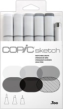   Copic Sketching Grays - 5      Sketch - 