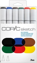   Copic Bold Primiries - 6    Sketch - 