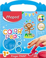      Maped Early Age - 4  x 80 ml   Color' Peps - 