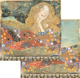    Stamperia -    - 30.5 x 30.5 cm   KLIMT - 