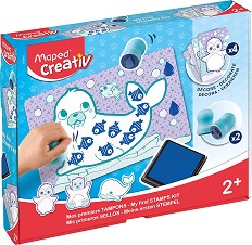 Креативен комплект с печати Maped Early Age - 7 части от серията Creativ - 