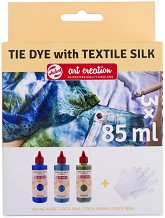    Tie Dye Royal Talens Blue - 3  x 85 ml     Art Creation - 