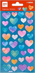   Apli Kids Holographic Hearts - 33  - 