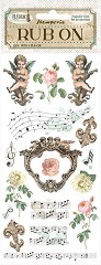    Stamperia -  - 10.16 x 21.6 cm   Music - 